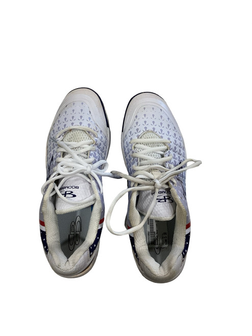Vist Large View of Product Image Which is Used BoomBah CLEATS BB/SB Cleats White Senior 10