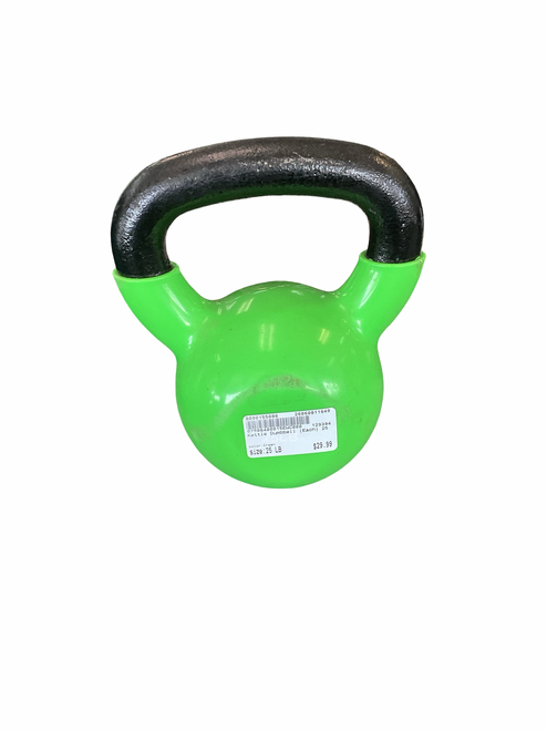 Vist Large View of Product Image Which is Used Kettle Dumbbell (Each) Green 25 lb