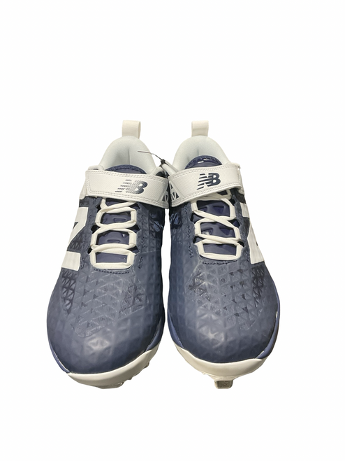 Vist Large View of Product Image Which is Used New Balance FUEL CELL BB/SB Cleats Navy Blue Senior 11