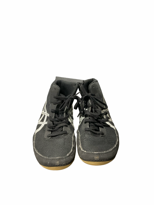 Vist Large View of Product Image Which is Used Asics Wrestling Shoes Black Senior 9.5