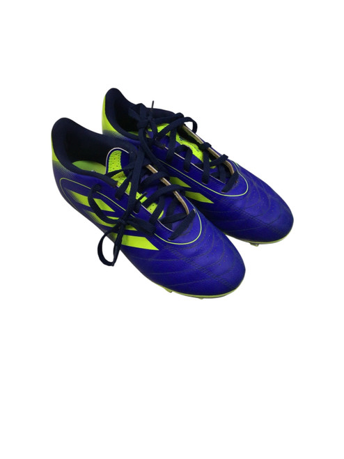 Vist Large View of Product Image Which is Used Adidas Soccer Cleats Royal Blue Junior 04