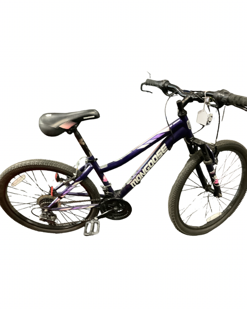 Vist Large View of Product Image Which is Used Mongoose INERTIA Mountain Bike Womens Purple 38-42cm - 15-16" - SM Frame