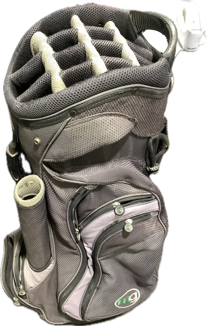 Vist Large View of Product Image Which is Used MG Golf GREY STANDING GOLF BAG Mens Stand Bag Grey