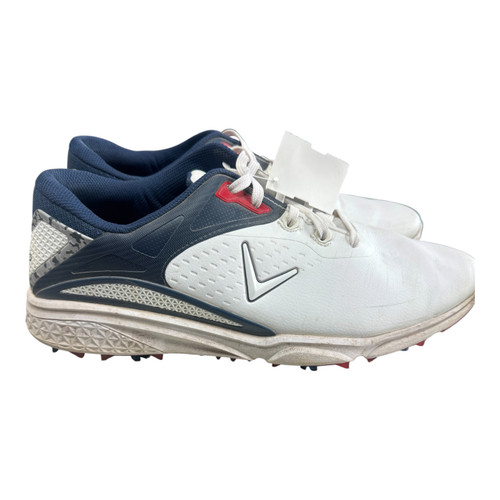 Vist Large View of Product Image Which is Used Callaway Mens Golf Shoes White Senior 13