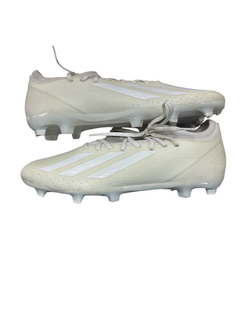 Vist Large View of Product Image Which is Used Adidas Soccer Cleats White Senior 11