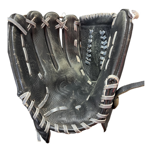 Vist Large View of Product Image Which is Used Spalding RC BB/SB Glove LH Throw Black 12"