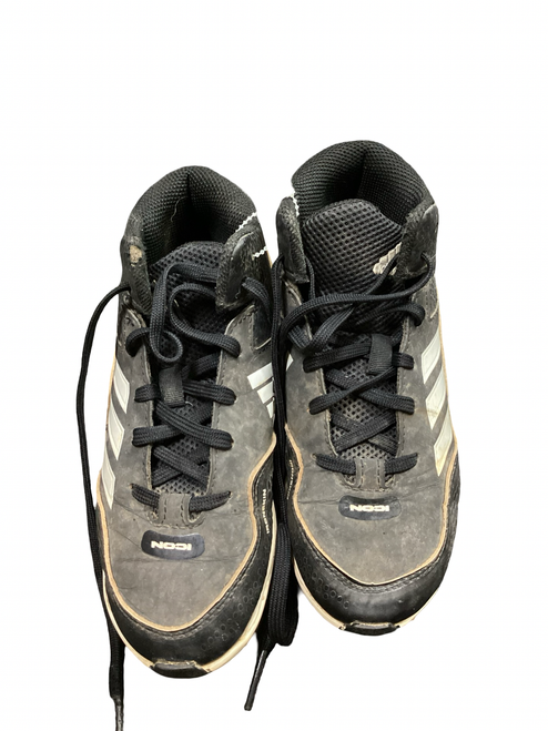 Vist Large View of Product Image Which is Used Adidas ICON BB/SB Cleats Black Junior 01