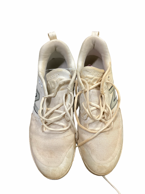 Vist Large View of Product Image Which is Used New Balance 3000 BB/SB Cleats White Senior 10.5