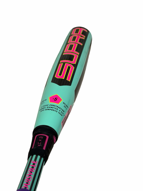 Vist Large View of Product Image Which is Used Louisville Slugger SUPRA SLSRX5-26 -5 USSSA 2 3/4 Baseball Bat 31" 31/26 - Near New