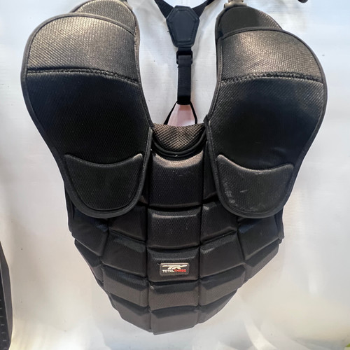 Vist Large View of Product Image Which is Used TK TK3 GOALIE CHEST PROTECTOR FH Facial Protection Black MD