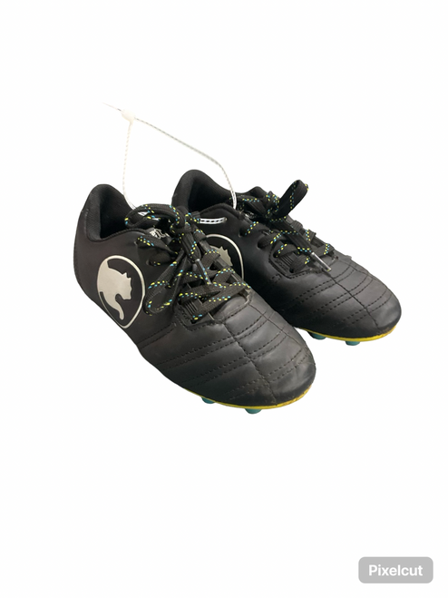 Vist Large View of Product Image Which is Used Puma Soccer Cleats Black Youth 13.0