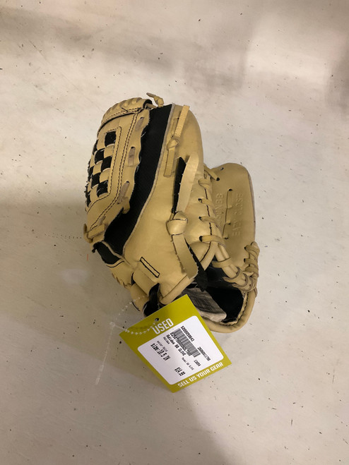 Vist Large View of Product Image Which is Used Adidas BB GLOVE BB/SB Glove RH Throw Gold 10 1/2"