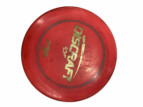 Vist Large View of Product Image Which is Used Discraft SURGE Disc Golf Driver Red