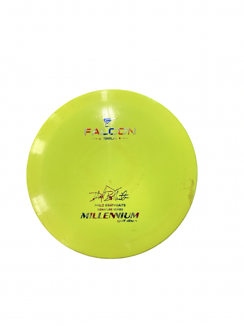 Vist Large View of Product Image Which is Used Millennium FALCON Disc Golf Driver Yellow