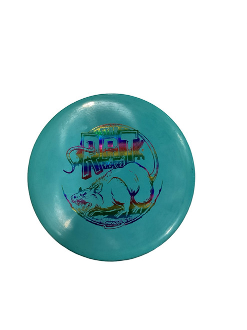 Vist Large View of Product Image Which is Used Innova STAR RAT Disc Golf Mid Range Royal Blue 174g