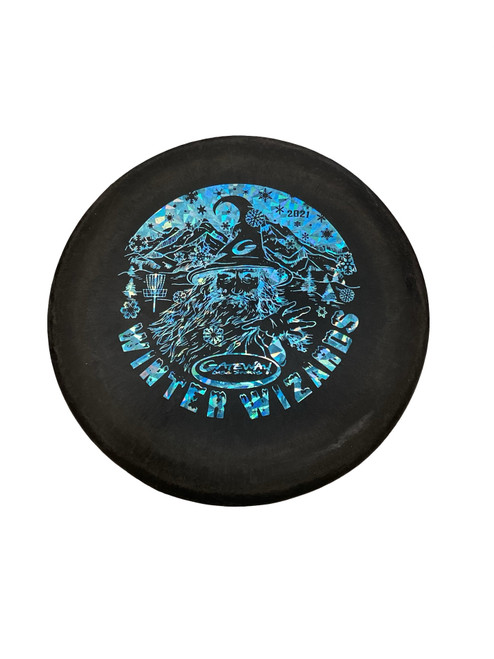 Vist Large View of Product Image Which is Used Gateway WIZARD Disc Golf Putter Black 170g