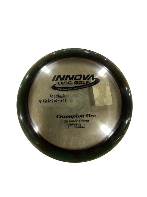 Vist Large View of Product Image Which is Used Innova CHAMPION ORC Disc Golf Driver Black
