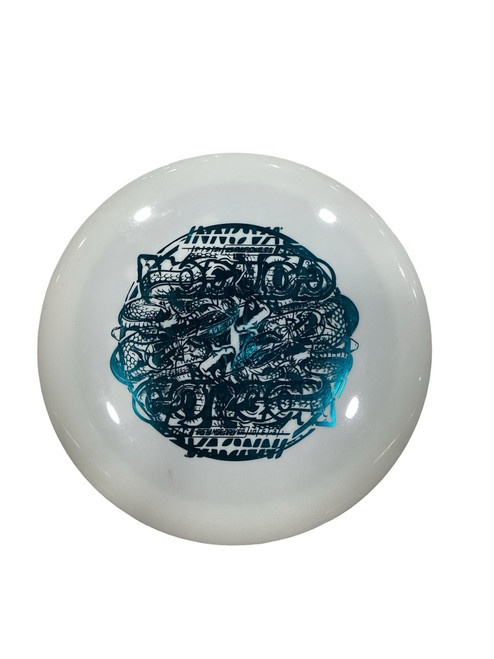 Vist Large View of Product Image Which is Used Innova STAR GORGON Disc Golf Driver White 171g