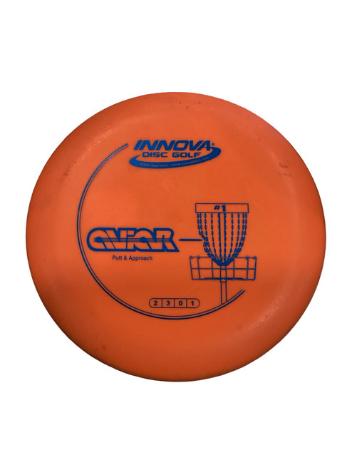 Vist Large View of Product Image Which is Used Innova AVIAR Disc Golf Putter Orange 175g