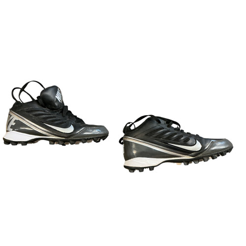 Vist Large View of Product Image Which is Used Nike BLACK CLEATS BB/SB Cleats Black Junior 05