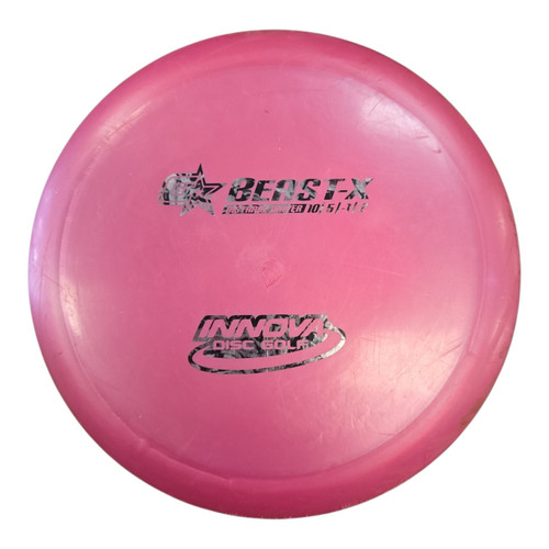 Vist Large View of Product Image Which is Used Innova GSTAR BEAST-X Disc Golf Driver Maroon 174g