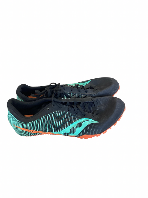 Vist Large View of Product Image Which is Saucony Track & Field Cleats Adult Black Senior 8