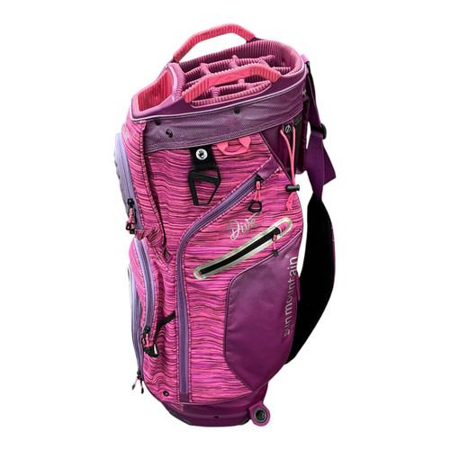Vist Large View of Product Image Which is Used Sun Mountain DIVA Womens Cart Bag Pink