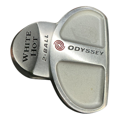 Vist Large View of Product Image Which is Used Odyssey WHITE HOT 2-BALL Mens Putter LH