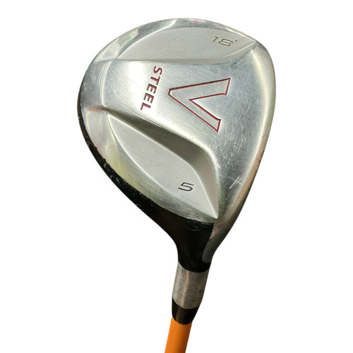Vist Large View of Product Image Which is Used Taylormade V STEEL Mens Fairway Wood RH 5 Wood