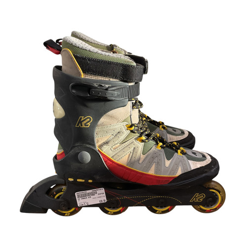 Vist Large View of Product Image Which is Used K2 CARBON AIR Senior Rec Fitness Skates Grey Senior 12