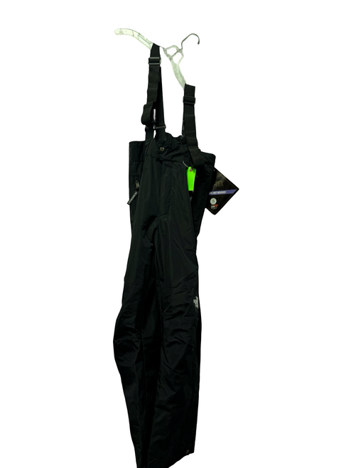 Vist Large View of Product Image Which is Used The North Face GORE-TEX Womens Snow Pants Ski Bibs Black SM - Like New