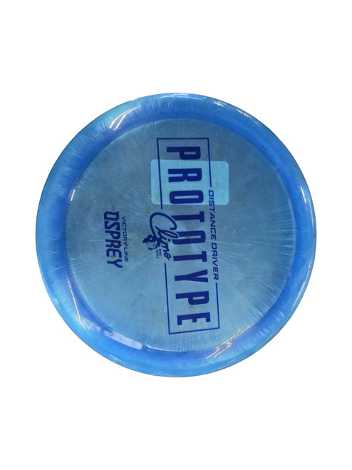 Vist Large View of Product Image Which is Used CLIMO VICTORY LINE OSPREY Disc Golf Driver Royal Blue
