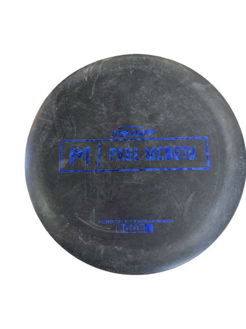 Vist Large View of Product Image Which is Used Discraft MCBETH PROTOTYPE PUTTER Disc Golf Putter Black