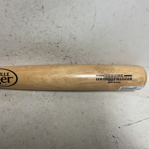 Vist Large View of Product Image Which is Used Louisville Slugger GENUINE BB/SB Wood Bat Tan 34"