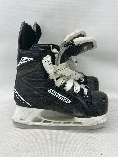 Vist Large View of Product Image Which is Used Bauer SUPREME 140 Youth Hockey Skate Youth 13.0