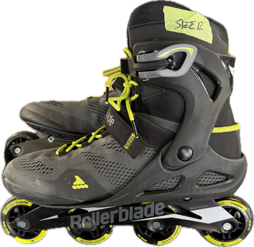 Vist Large View of Product Image Which is Used Rollerblade MACROBLADE 80 Senior Rec Fitness Rollerblades Black Senior 12