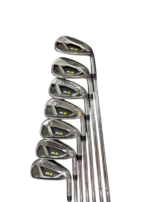 Vist Large View of Product Image Which is Used Taylormade M2 Mens Iron Set RH 4I-PW