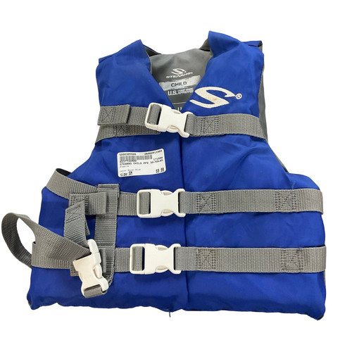 Vist Large View of Product Image Which is Used Stearns Child PFD Royal Blue SM