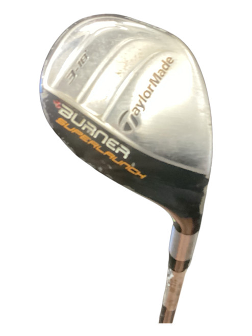 Vist Large View of Product Image Which is Used Taylormade BURNER SUPERLAUNCH Mens Fairway Wood RH 3 Wood