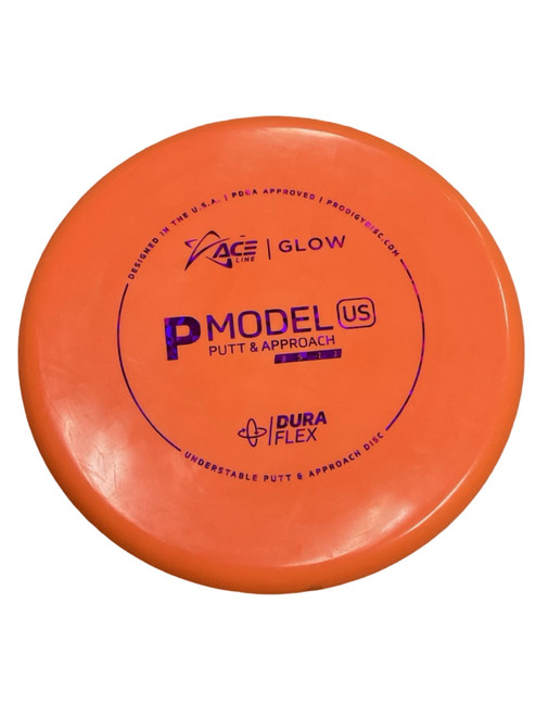 Vist Large View of Product Image Which is Used Prodigy ACE LINE P MODEL US Disc Golf Putter Orange 174g