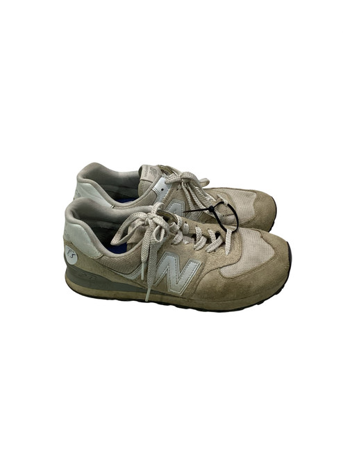 Vist Large View of Product Image Which is Used New Balance WHT/GRY SHOES Running/X-Train Shoes M White And Grey Senior 8.5
