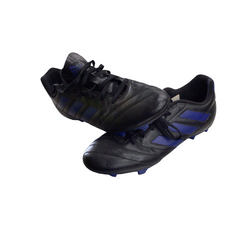 Vist Large View of Product Image Which is Used Adidas Soccer Cleats Black Senior 8.5