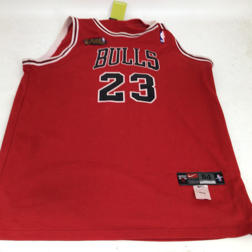 Vist Large View of Product Image Which is Used Nike 23 JORDAN 97-98 BULLS FINALS SR 2X JERSE Basketball Adult Top Red 2X