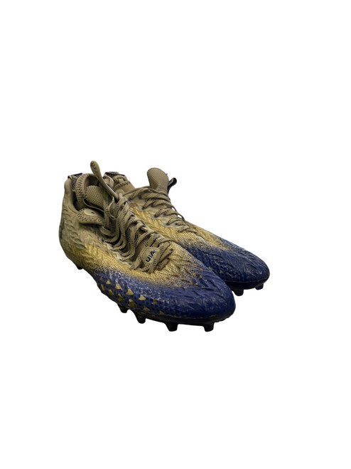 Vist Large View of Product Image Which is Used Under Armour LAX Cleats Mens Navy Blue Senior 10.5