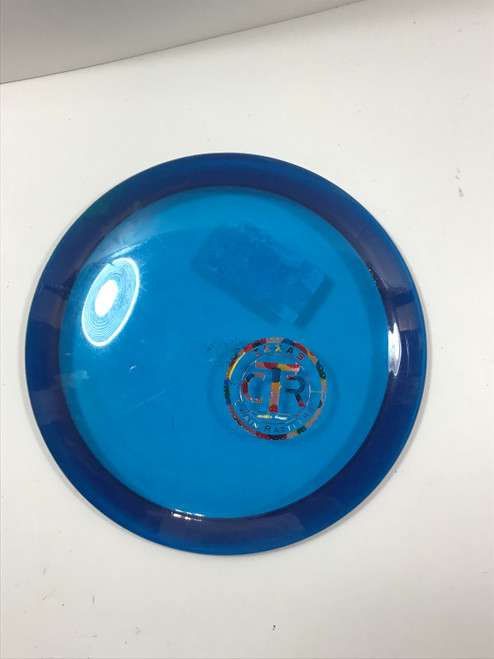 Vist Large View of Product Image Which is Used Mint ETERNAL JACKALOPE Disc Golf Driver Royal Blue 169g