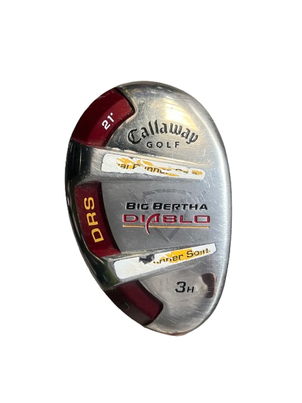 Vist Large View of Product Image Which is Used Callaway BIG BERTHA DIABLO 3H Mens Hybrid Club RH 3 Hybrid
