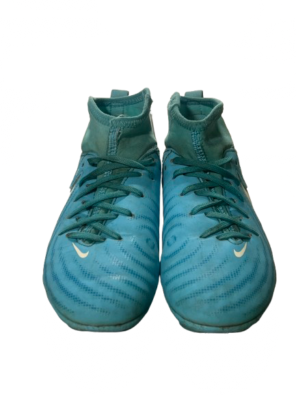 Vist Large View of Product Image Which is Used Nike PHANTOM LUNA Soccer Cleats Teal Junior 01