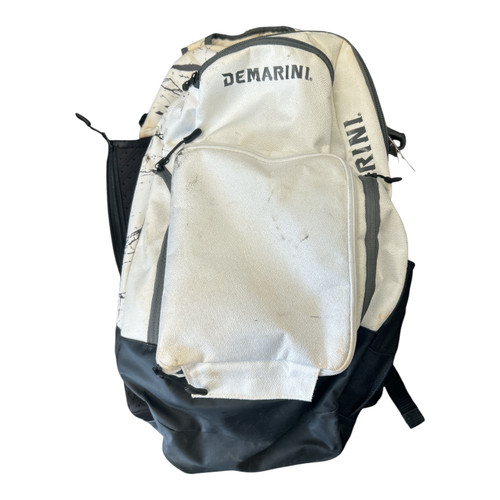 Vist Large View of Product Image Which is Used Demarini BACKPACK BB/SB Player Backpack White