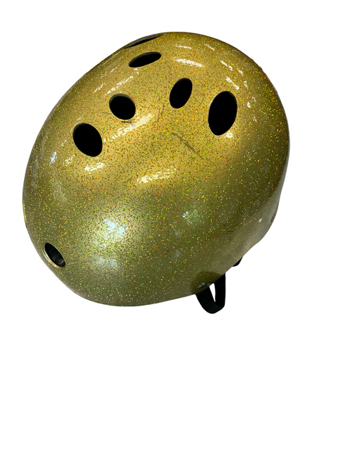 Vist Large View of Product Image Which is Used Triple Eight Inline Skate Helmet Gold One Size