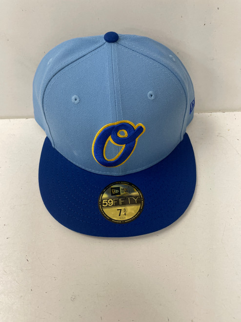 Vist Large View of Product Image Which is New OSHAWA BASEBALL FITTED BBLUE